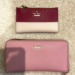 2 Kate Spade wallets